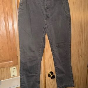 Lee Tri-Flex Relaxed Fit Pants in Charcoal